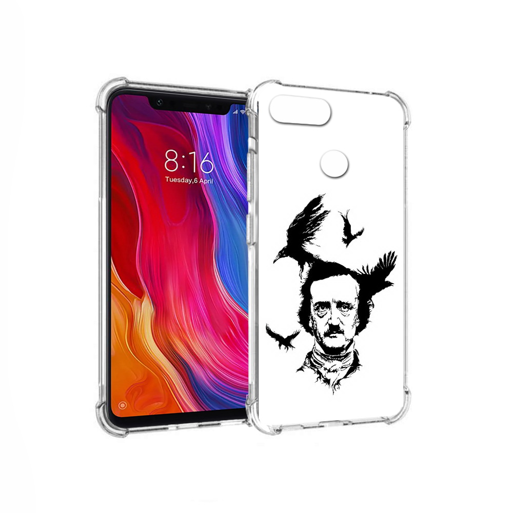Чехол MyPads Tocco для Xiaomi Mi 8 Lite Эдгар Аллан черно белый (PT119514.309.204), Прозрачный, Tocco
Чехол MyPads Tocco для Xiaomi Mi 8 Lite Эдгар Аллан черно белый (PT119514.309.204), Прозрачный, Tocco