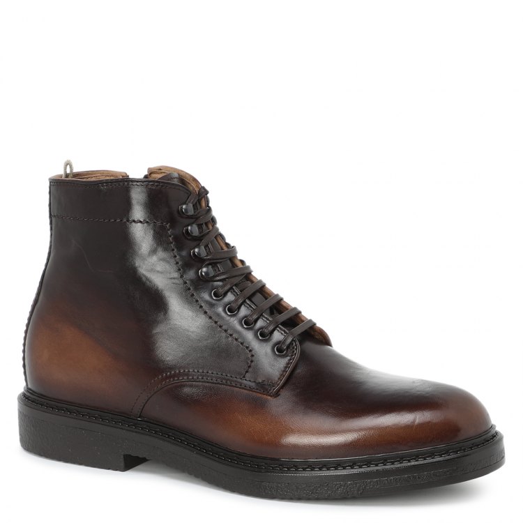 фото Мужские ботинки officine creative hopkins rubber/111 цв. коричневый 43 eu