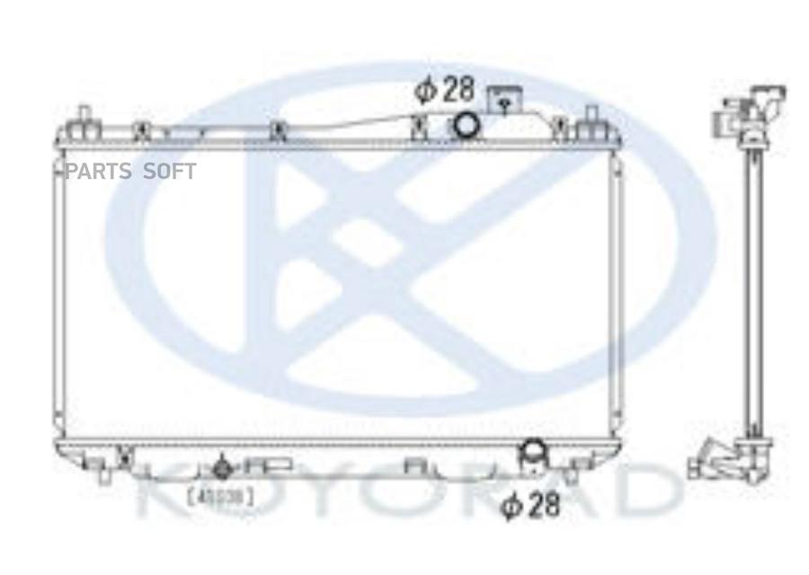 Радиатор Охлаждения Двс Honda Radiator Civic 1.7I-16V Man. 01/01-
Радиатор Охлаждения Двс Honda Radiator Civic 1.7I-16V Man. 01/01-