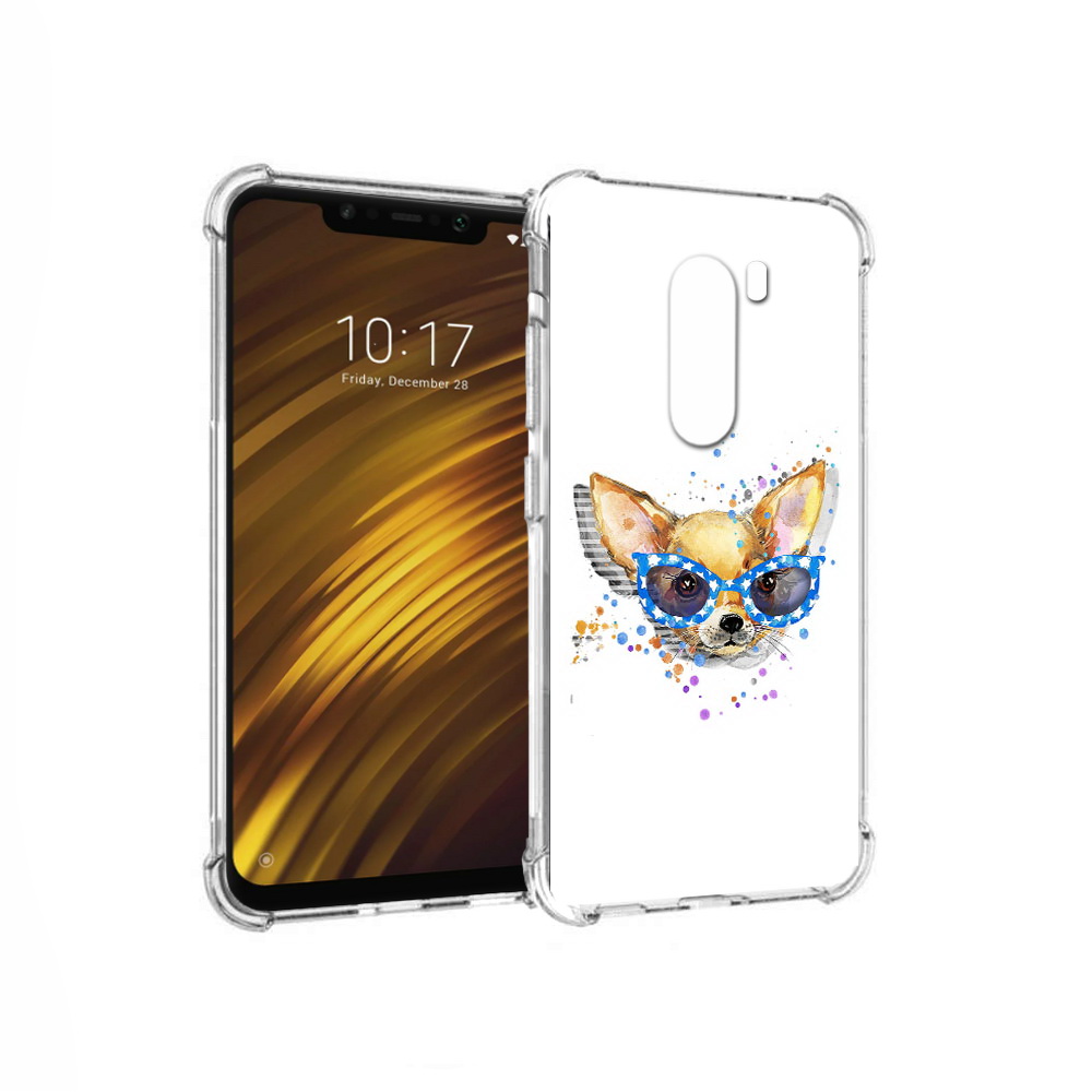 Чехол MyPads Tocco для Xiaomi Pocophone F1 чихуа-хуа в очках (PT116503.308.691), Прозрачный, Tocco
Чехол MyPads Tocco для Xiaomi Pocophone F1 чихуа-хуа в очках (PT116503.308.691), Прозрачный, Tocco