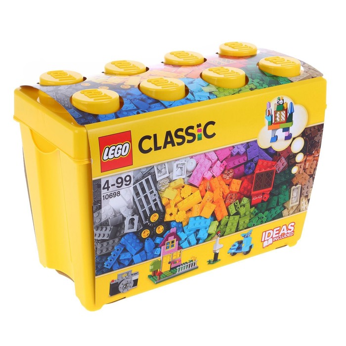 Конструктор LEGO Classic Набор для творчества большого размера, 790 деталей, Lego Classic
Конструктор LEGO Classic Набор для творчества большого размера, 790 деталей, Lego Classic
