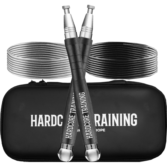 Скоростная скакалка Hardcore Training Premium Adjustable Speed Rope черная, Premium Adjustable Speed Rope
Скоростная скакалка Hardcore Training Premium Adjustable Speed Rope черная, Premium Adjustable Speed Rope