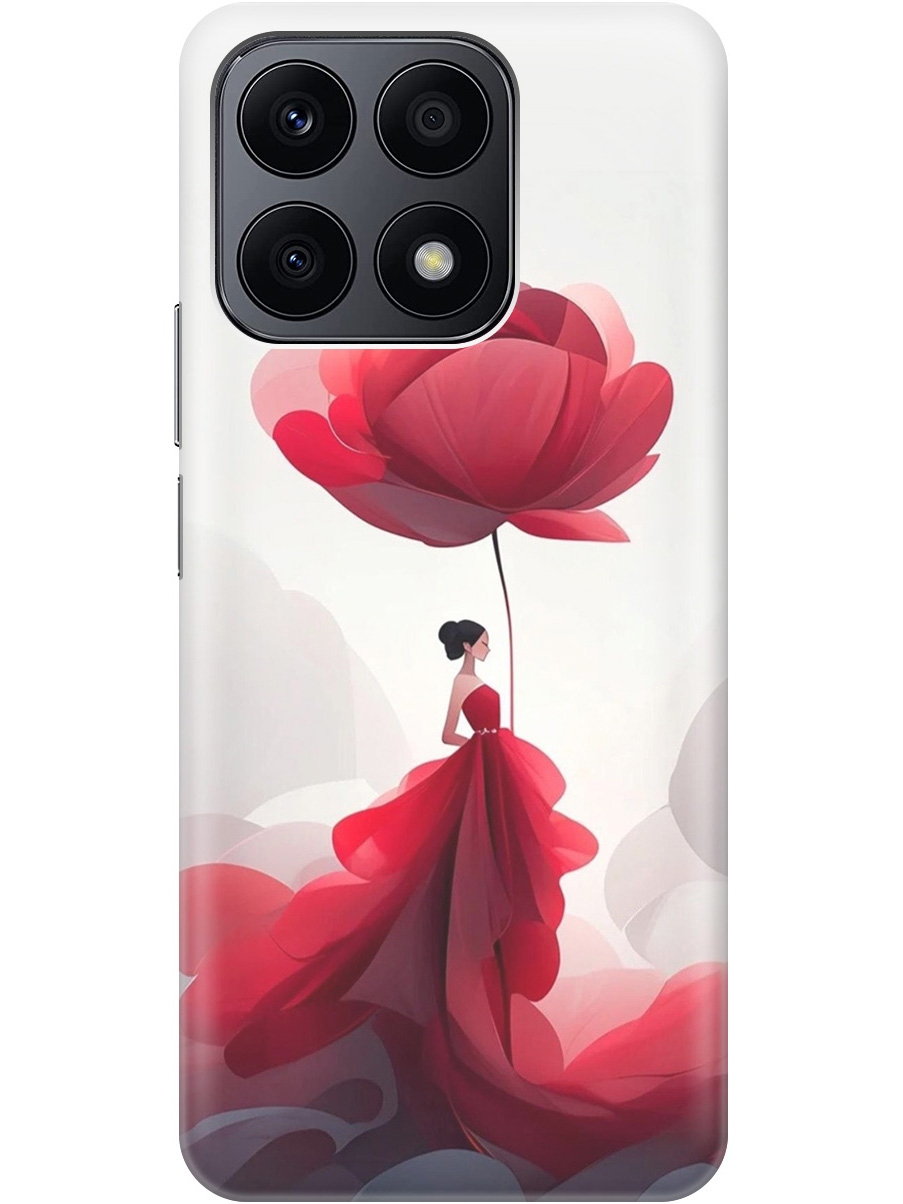Силиконовый чехол на Honor X8a с рисунком "Цветочная девушка в красном", Белый;красный, 20001159
Силиконовый чехол на Honor X8a с рисунком "Цветочная девушка в красном", Белый;красный, 20001159