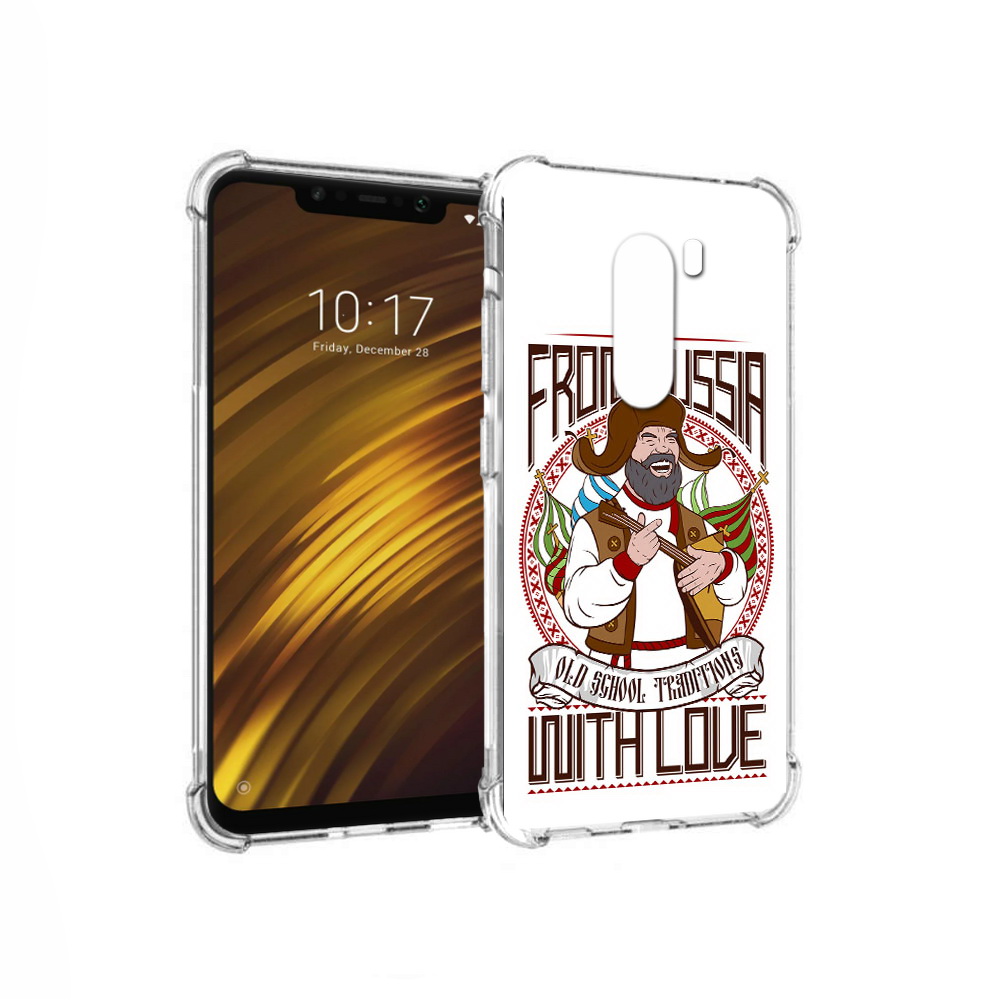 Чехол MyPads Tocco для Xiaomi Pocophone F1 русский мужчина (PT116503.308.590), Прозрачный, Tocco
Чехол MyPads Tocco для Xiaomi Pocophone F1 русский мужчина (PT116503.308.590), Прозрачный, Tocco