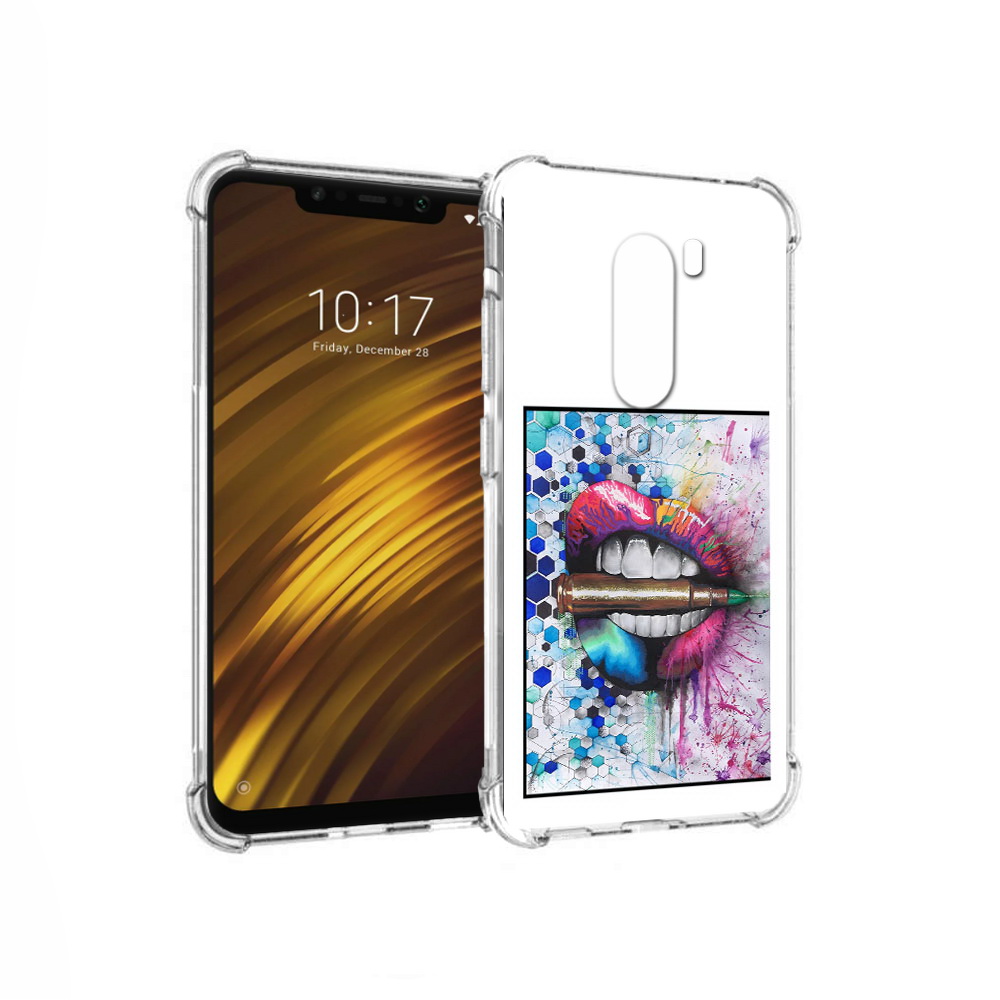 Чехол MyPads Tocco для Xiaomi Pocophone F1 разноцветные губы с пулей (PT116503.308.571), Прозрачный, Tocco
Чехол MyPads Tocco для Xiaomi Pocophone F1 разноцветные губы с пулей (PT116503.308.571), Прозрачный, Tocco