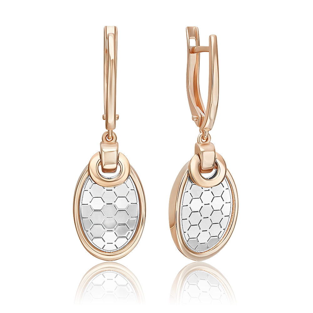 Серьги подвески из белого золота/красного золота PLATINA jewelry 02-5265-01, 02-5265-01
Серьги подвески из белого золота/красного золота PLATINA jewelry 02-5265-01, 02-5265-01