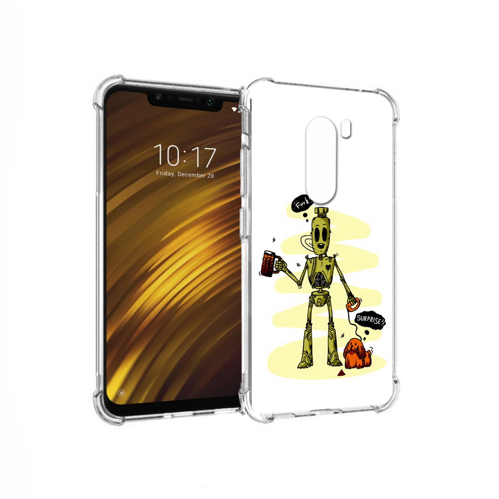 Чехол MyPads Tocco для Xiaomi Pocophone F1 прикольный робот (PT116503.308.557), Прозрачный, Tocco
Чехол MyPads Tocco для Xiaomi Pocophone F1 прикольный робот (PT116503.308.557), Прозрачный, Tocco