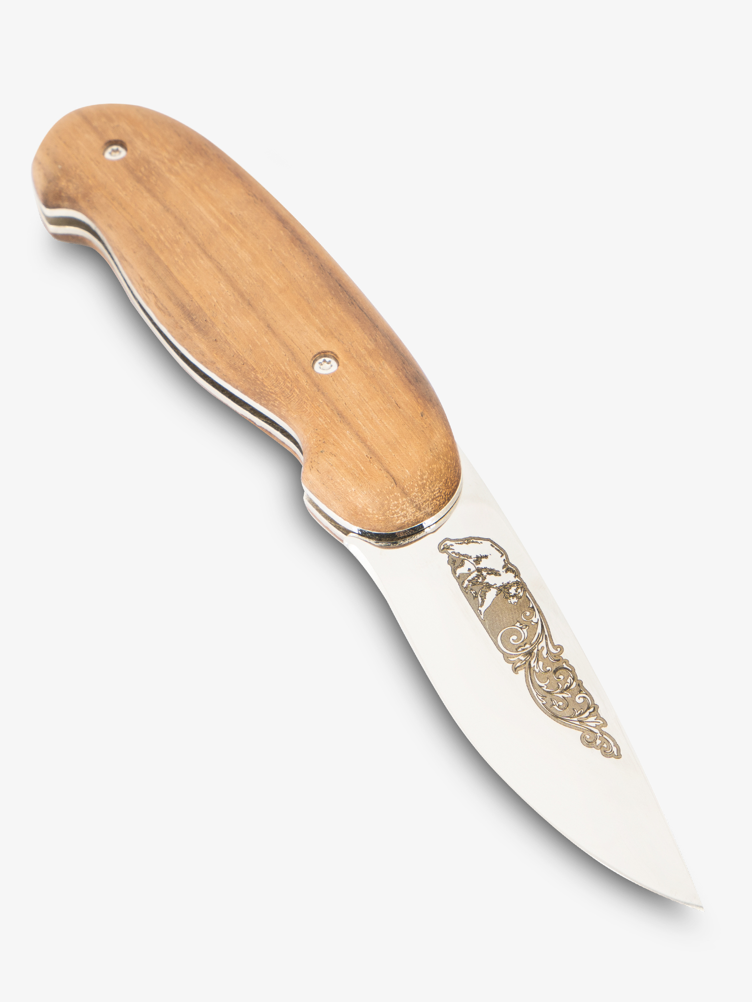 фото Нож «лефортовский» (сталь 95х18, стабилизированный орех) великоросс