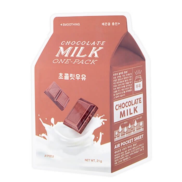 Смягчающая тканевая маска для лица Apieu Chocolate Milk One-Pack 5 шт, Тканевая маска для лица
Смягчающая тканевая маска для лица Apieu Chocolate Milk One-Pack 5 шт, Тканевая маска для лица