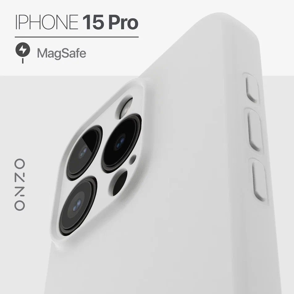 Матовый чехол для iPhone 15 Pro с Magsafe и с мягкой подкладкой из микрофибры, белый, VELVET MAGSAFE iPhone 15 Pro
Матовый чехол для iPhone 15 Pro с Magsafe и с мягкой подкладкой из микрофибры, белый, VELVET MAGSAFE iPhone 15 Pro