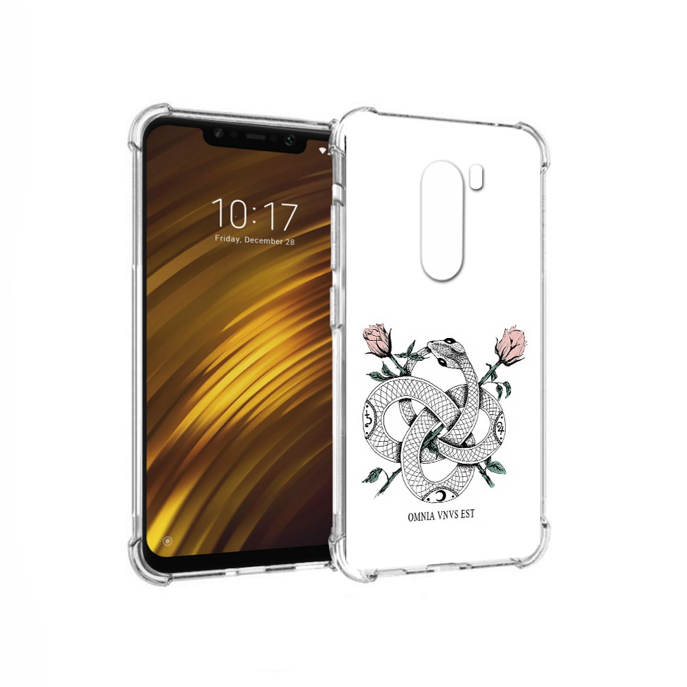 Чехол MyPads Tocco для Xiaomi Pocophone F1 нарисованная змея абстракция (PT116503.308.502), Прозрачный, Tocco
Чехол MyPads Tocco для Xiaomi Pocophone F1 нарисованная змея абстракция (PT116503.308.502), Прозрачный, Tocco