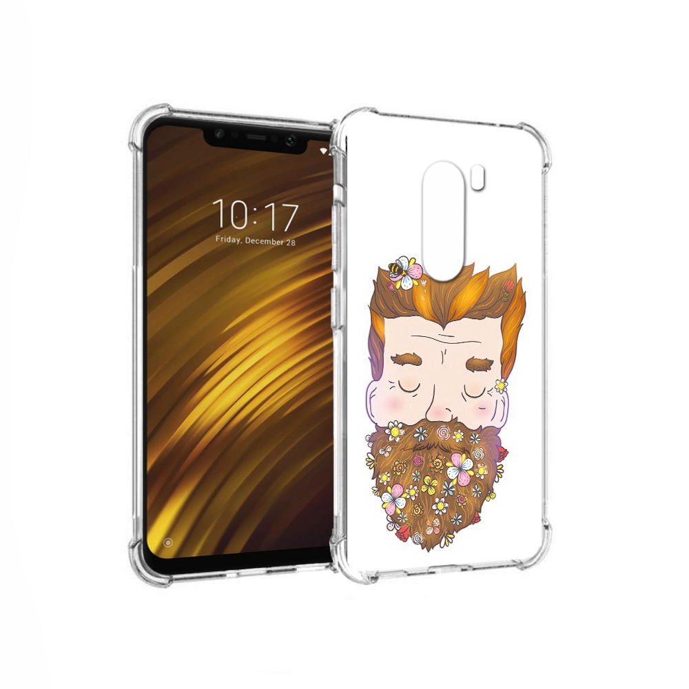 Чехол MyPads Tocco для Xiaomi Pocophone F1 мужчина с цветами в бороде (PT116503.308.489), Прозрачный, Tocco
Чехол MyPads Tocco для Xiaomi Pocophone F1 мужчина с цветами в бороде (PT116503.308.489), Прозрачный, Tocco