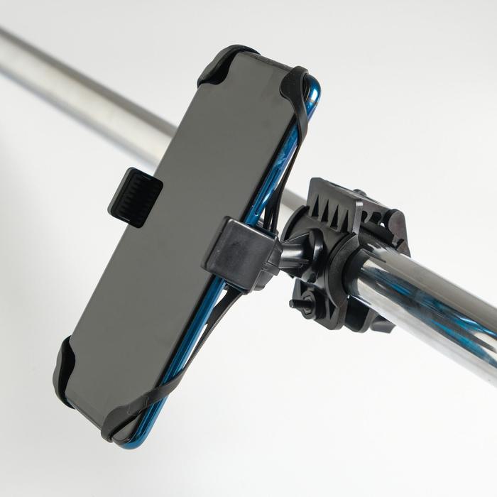 фото Держатель для телефона на велосипед, ширина фиксации 9.3 см, 8 х 6.5 х 9.5 см nobrand