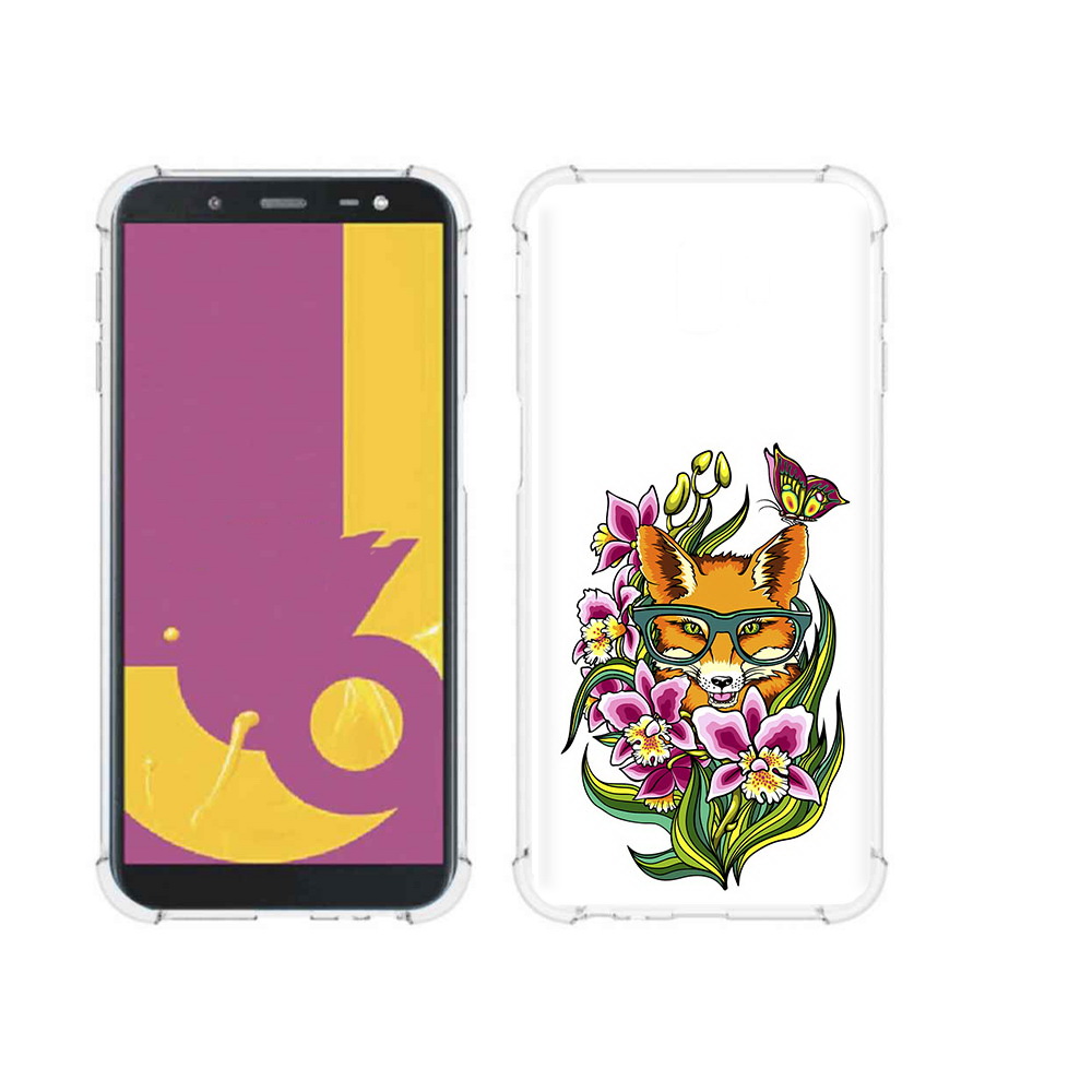Чехол MyPads Tocco для Samsung Galaxy J6+ (2018) Лиса в цветах (PT119175.557.108), Прозрачный, Tocco
Чехол MyPads Tocco для Samsung Galaxy J6+ (2018) Лиса в цветах (PT119175.557.108), Прозрачный, Tocco
