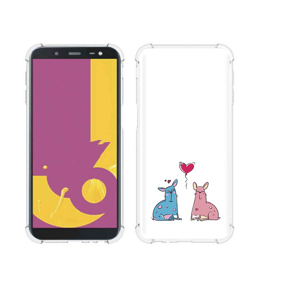 Чехол MyPads Tocco для Samsung Galaxy J6+ (2018) Лама любовь (PT119175.557.102), Прозрачный, Tocco
Чехол MyPads Tocco для Samsung Galaxy J6+ (2018) Лама любовь (PT119175.557.102), Прозрачный, Tocco