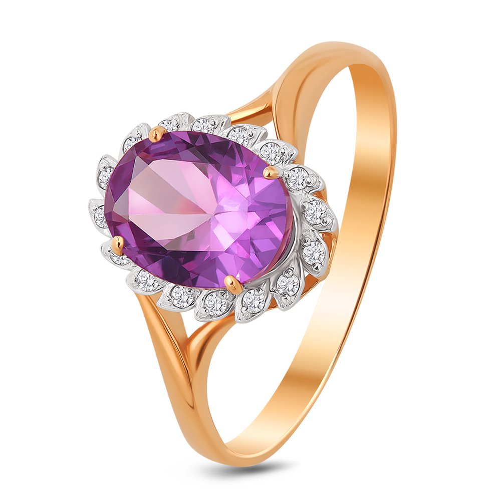 Кольцо женское из красного золота с александритом, фианитом 585Gold 201010762, р, 201010762
Кольцо женское из красного золота с александритом, фианитом 585Gold 201010762, р, 201010762