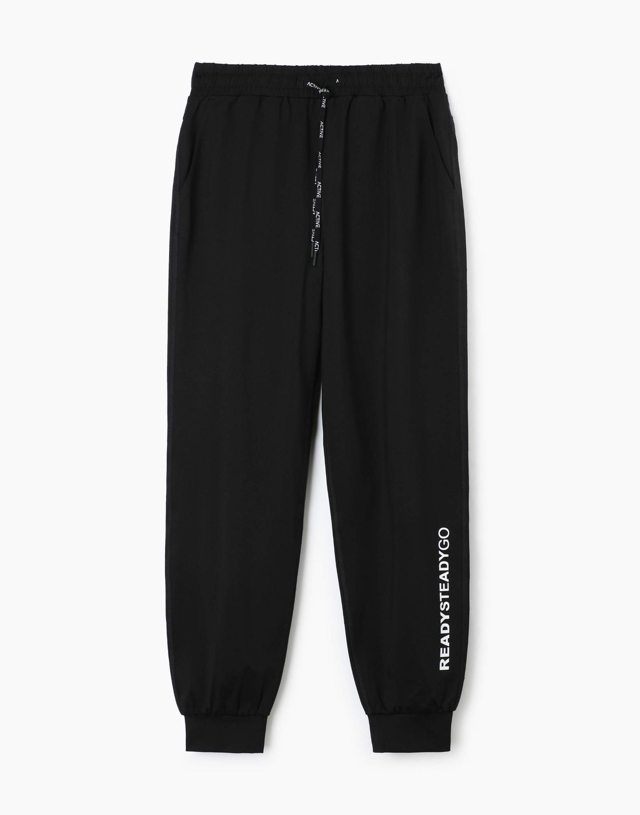 Спортивные брюки женские Gloria Jeans GSB000096 черные S/164 (40-42), Черный, GSB000096
Спортивные брюки женские Gloria Jeans GSB000096 черные S/164 (40-42), Черный, GSB000096