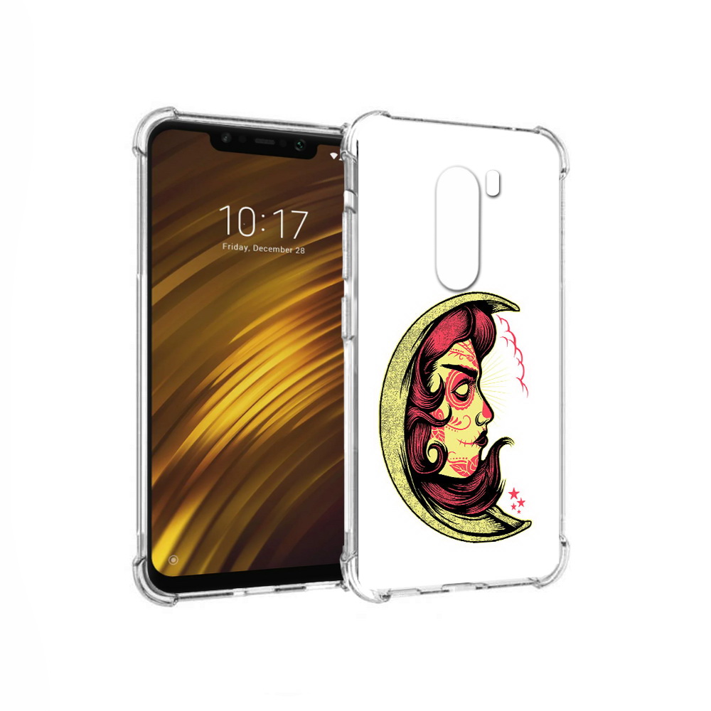 Чехол MyPads Tocco для Xiaomi Pocophone F1 желтый полумесяц с лицом девушки, Прозрачный, Tocco
Чехол MyPads Tocco для Xiaomi Pocophone F1 желтый полумесяц с лицом девушки, Прозрачный, Tocco