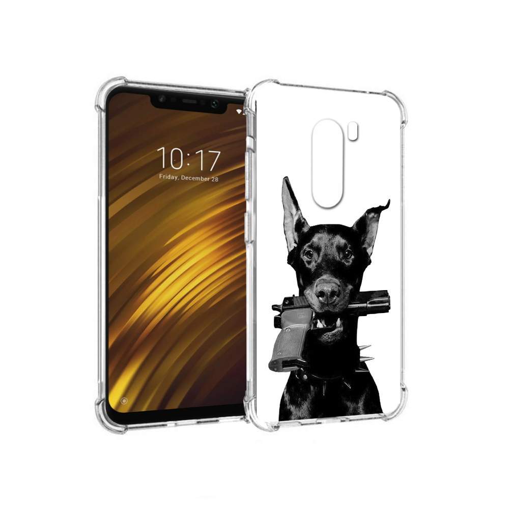 Чехол MyPads Tocco для Xiaomi Pocophone F1 доберман с пистолетом (PT116503.308.331), Прозрачный, Tocco
Чехол MyPads Tocco для Xiaomi Pocophone F1 доберман с пистолетом (PT116503.308.331), Прозрачный, Tocco