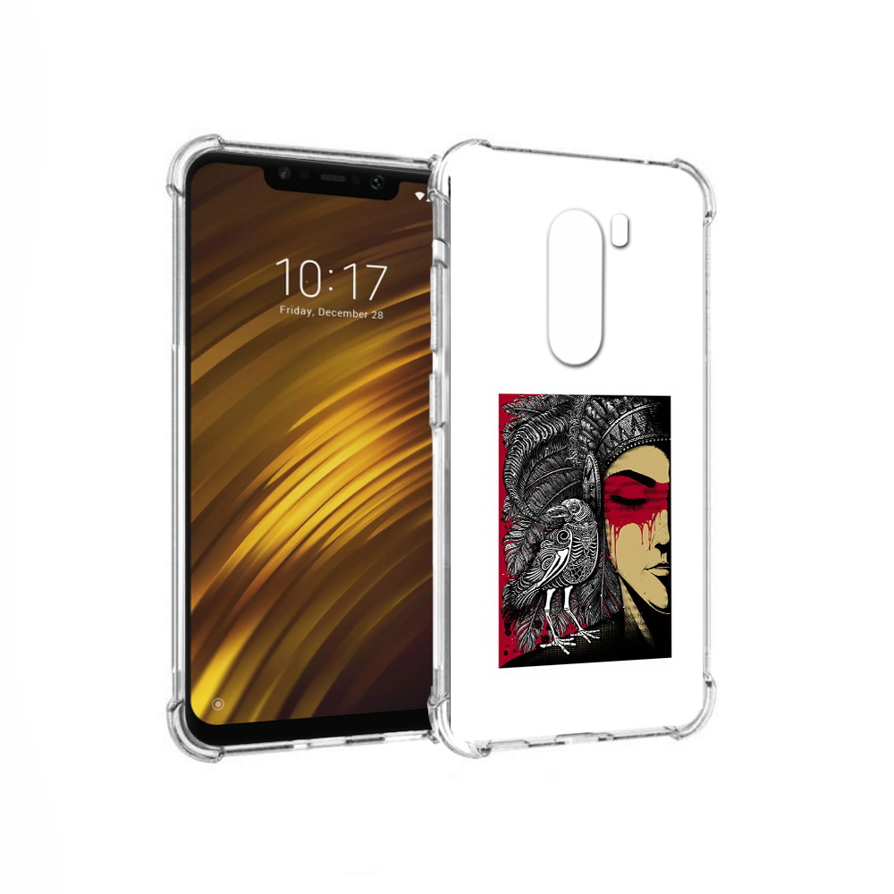 Чехол MyPads Tocco для Xiaomi Pocophone F1 девушка с вороном в абстракции, Прозрачный, Tocco
Чехол MyPads Tocco для Xiaomi Pocophone F1 девушка с вороном в абстракции, Прозрачный, Tocco
