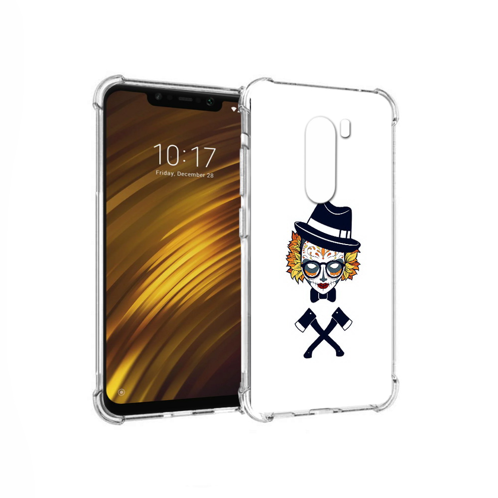 Чехол MyPads Tocco для Xiaomi Pocophone F1 девушка в маске с топорами рисунок, Прозрачный, Tocco
Чехол MyPads Tocco для Xiaomi Pocophone F1 девушка в маске с топорами рисунок, Прозрачный, Tocco
