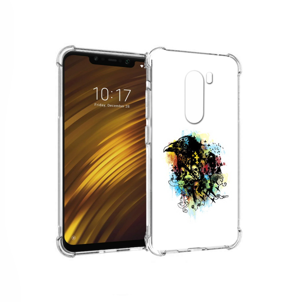 Чехол MyPads Tocco для Xiaomi Pocophone F1 ворон и черепа (PT116503.308.273), Прозрачный, Tocco
Чехол MyPads Tocco для Xiaomi Pocophone F1 ворон и черепа (PT116503.308.273), Прозрачный, Tocco