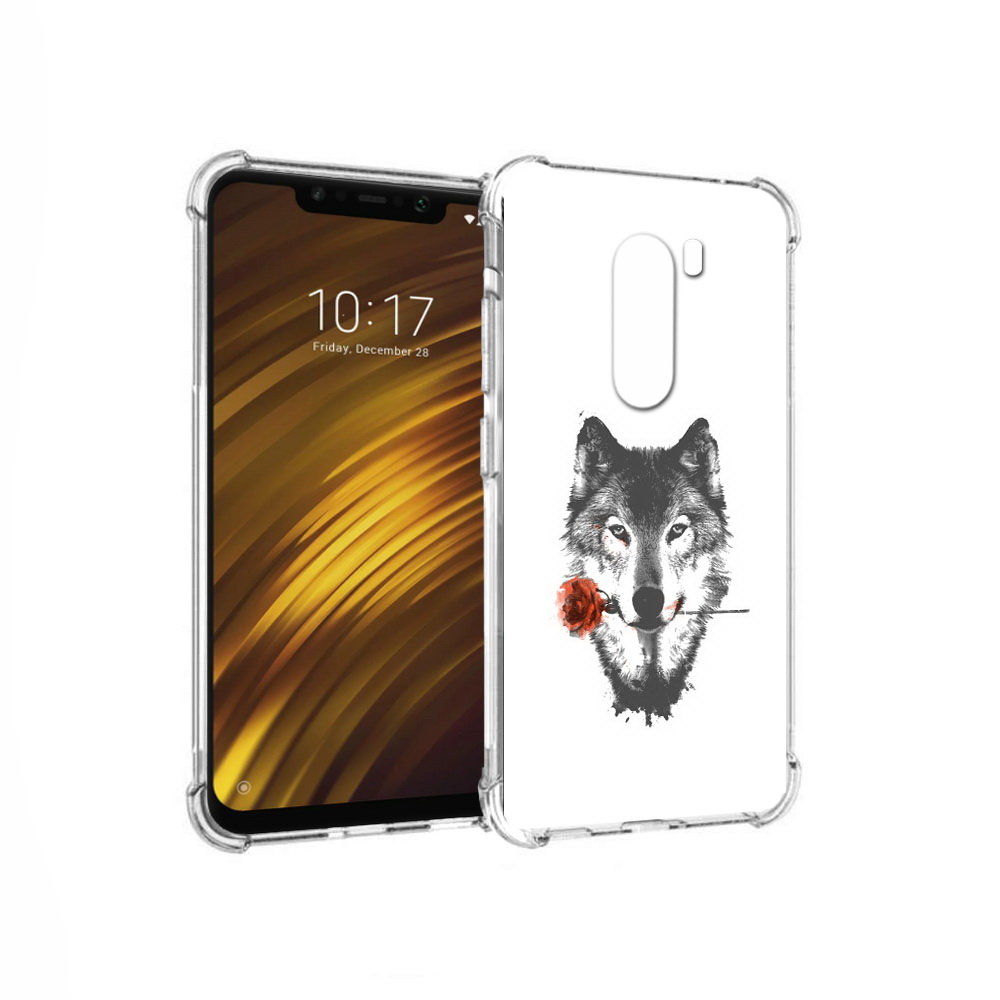 Чехол MyPads Tocco для Xiaomi Pocophone F1 волк с розой (PT116503.308.270), Прозрачный, Tocco
Чехол MyPads Tocco для Xiaomi Pocophone F1 волк с розой (PT116503.308.270), Прозрачный, Tocco