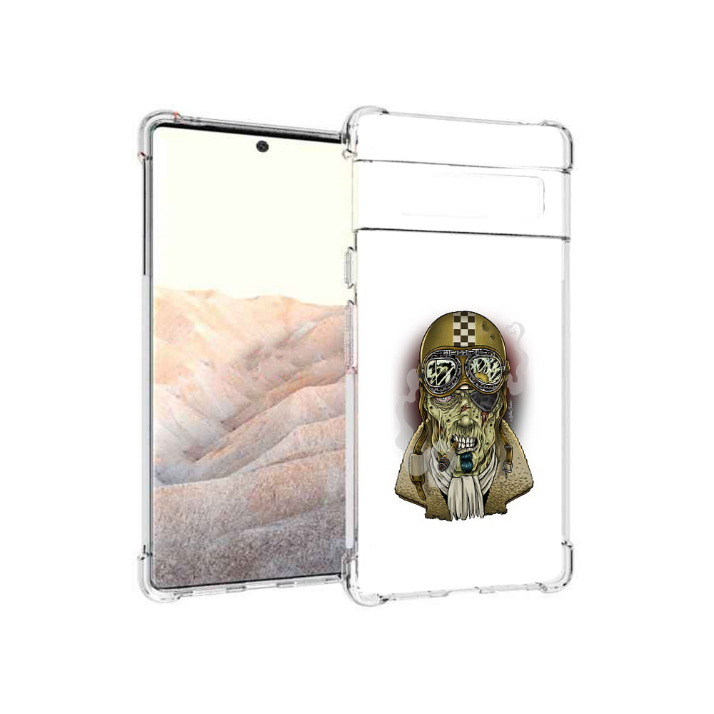 Чехол MyPads Tocco для Google Pixel 6 Pro военный зомби, Прозрачный, Tocco 
Чехол MyPads Tocco для Google Pixel 6 Pro военный зомби, Прозрачный, Tocco