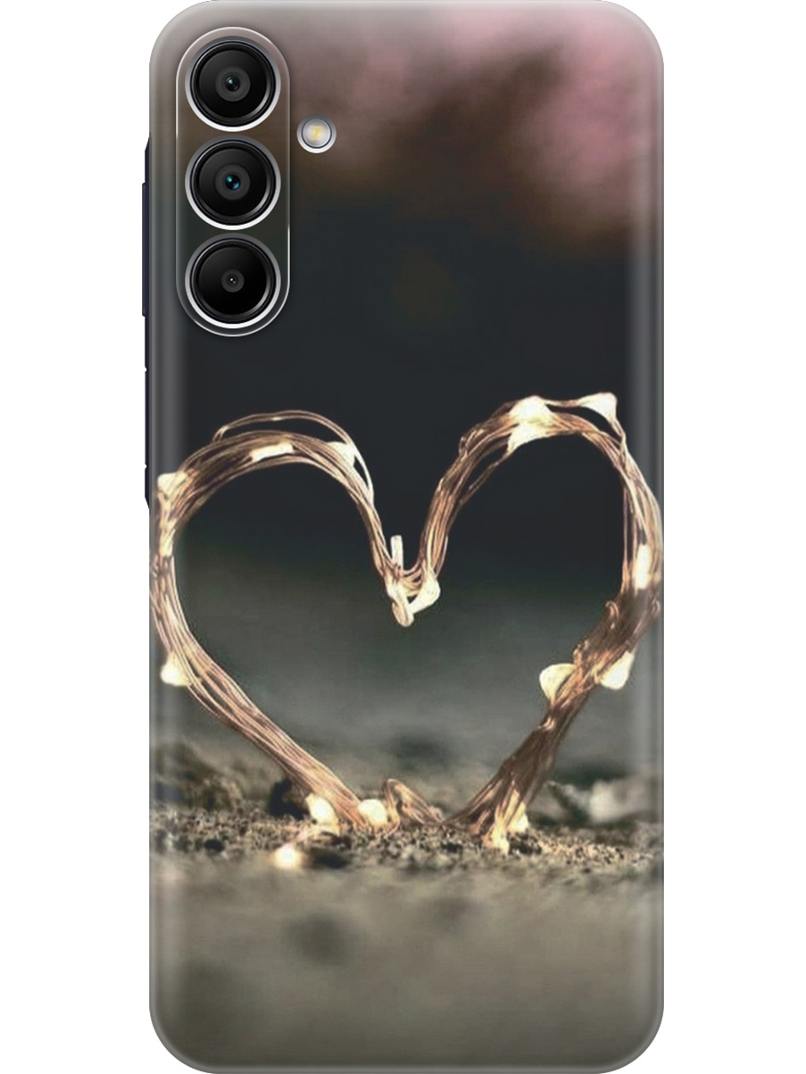 Силиконовый чехол на Samsung Galaxy A15 с принтом "Светящееся сердце", Прозрачный;желтый;черный, 780484591
Силиконовый чехол на Samsung Galaxy A15 с принтом "Светящееся сердце", Прозрачный;желтый;черный, 780484591