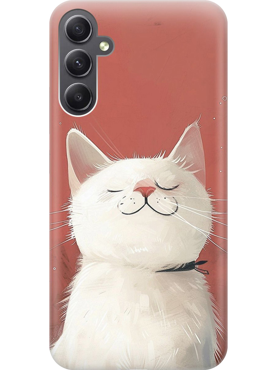 Силиконовый чехол на Samsung Galaxy A34 5G с принтом "Гордый котик", Прозрачный;белый;красный, 769297512
Силиконовый чехол на Samsung Galaxy A34 5G с принтом "Гордый котик", Прозрачный;белый;красный, 769297512