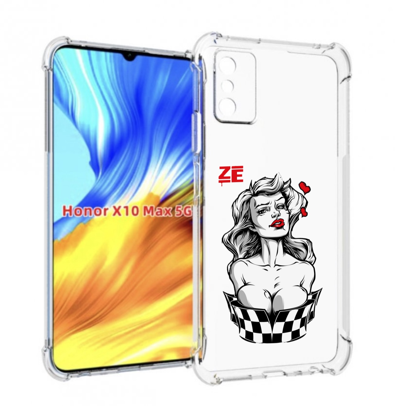 Чехол MyPads черно белая девушка с красными губами женский для Honor X10 Max, Прозрачный, Tocco
Чехол MyPads черно белая девушка с красными губами женский для Honor X10 Max, Прозрачный, Tocco
