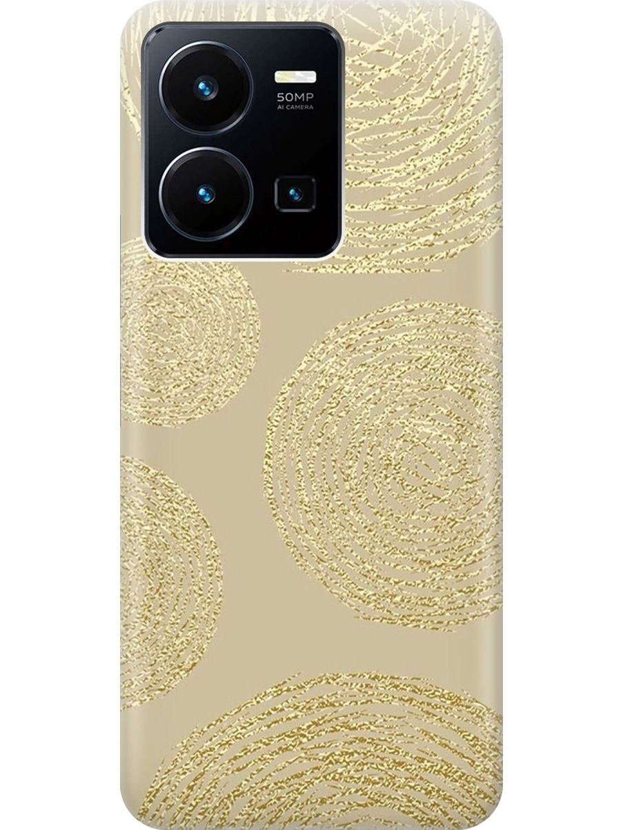 Силиконовый чехол на Vivo Y35 с принтом "Золотые круги", Прозрачный;золотистый, 743695031
Силиконовый чехол на Vivo Y35 с принтом "Золотые круги", Прозрачный;золотистый, 743695031