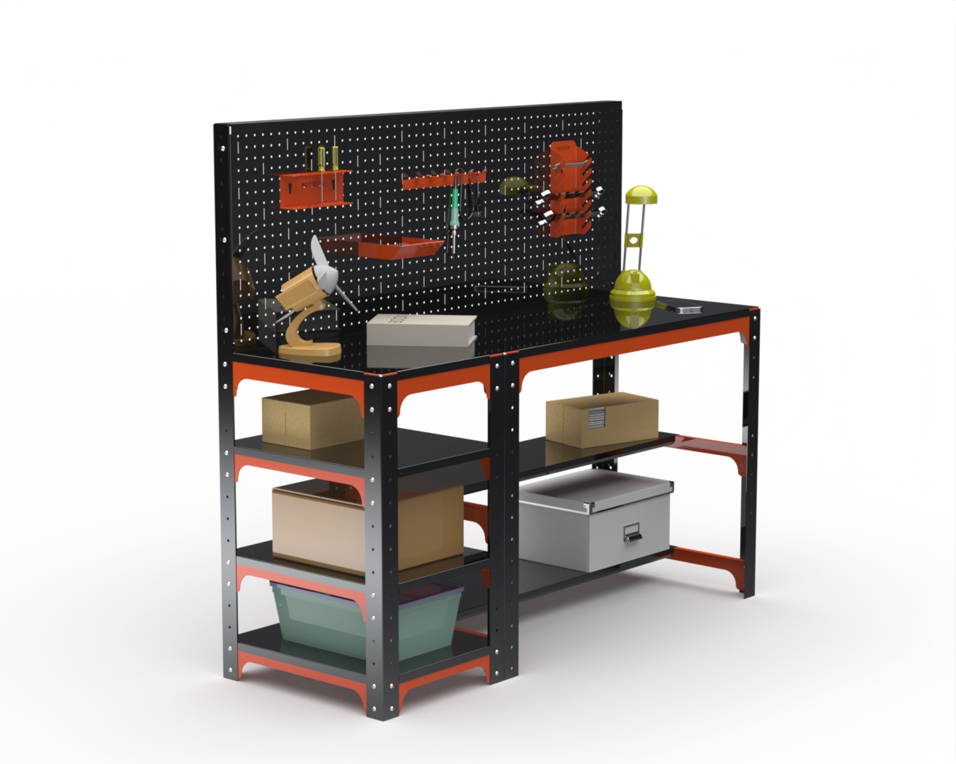 Стол металлический Metalex 201251 KIT 750х1400х600 с боковыми полками, перфопанелью
Стол металлический Metalex 201251 KIT 750х1400х600 с боковыми полками, перфопанелью