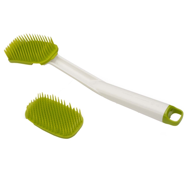 Щетка для посуды Joseph Joseph CleanTech с насадкой White/Green 85158, CleanTech с насадкой White/Green 85158
Щетка для посуды Joseph Joseph CleanTech с насадкой White/Green 85158, CleanTech с насадкой White/Green 85158