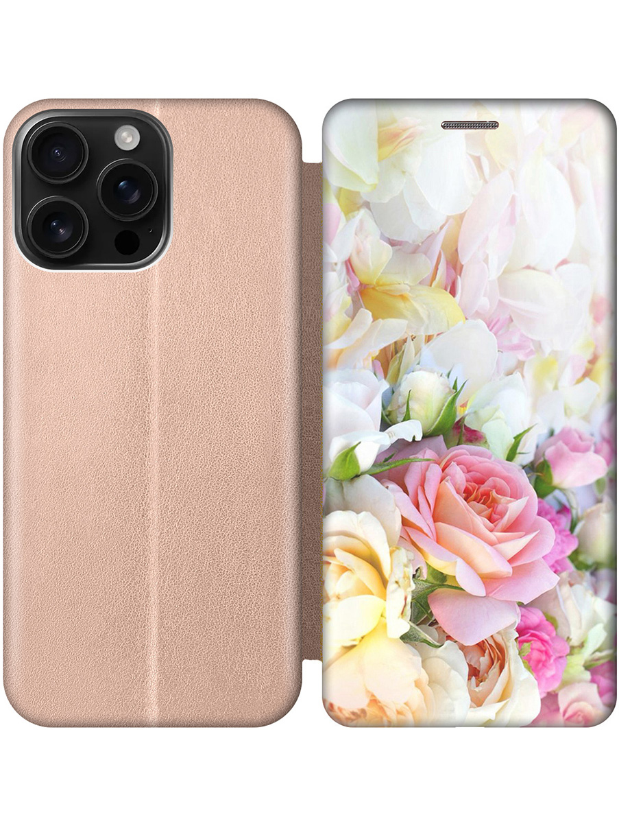 Чехол-книжка на Apple iPhone 16 Pro Max с принтом "Нежные розы" золотой, Золотистый;белый;желтый;розовый, 785198321
Чехол-книжка на Apple iPhone 16 Pro Max с принтом "Нежные розы" золотой, Золотистый;белый;желтый;розовый, 785198321