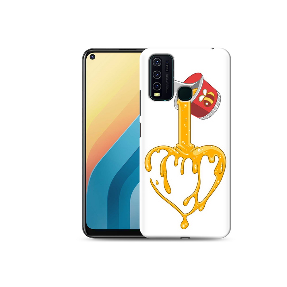 Чехол MyPads Tocco для Vivo Y30 медовое сердце (PT149334.437.471), Прозрачный, Tocco 
Чехол MyPads Tocco для Vivo Y30 медовое сердце (PT149334.437.471), Прозрачный, Tocco