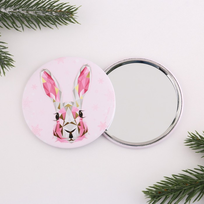 Зеркало карманное Кролик графика, диам.7 см
Зеркало карманное Кролик графика, диам.7 см
