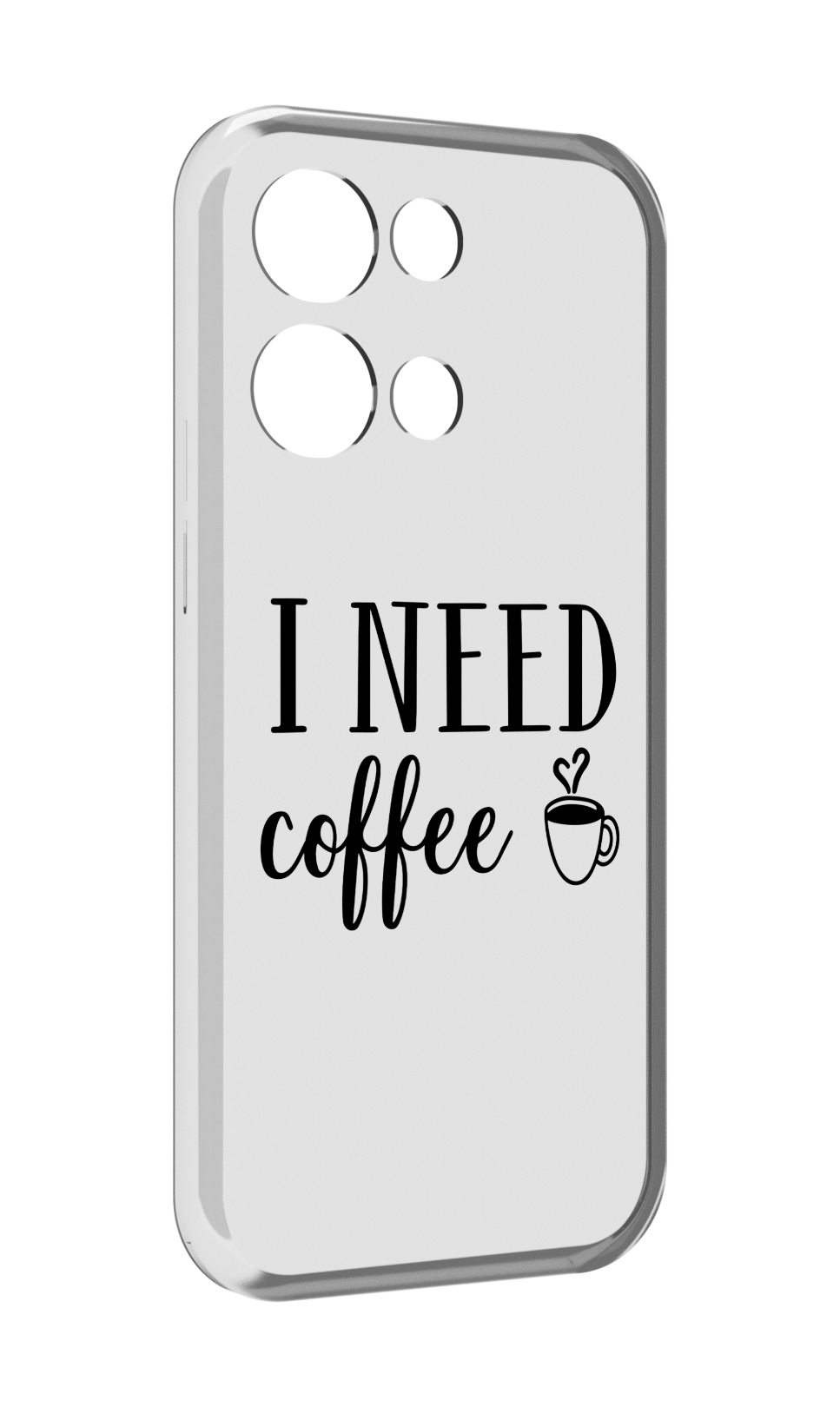 Чехол MyPads Мне нужен кофе для OPPO Reno8 Pro, Прозрачный, Tocco 
Чехол MyPads Мне нужен кофе для OPPO Reno8 Pro, Прозрачный, Tocco