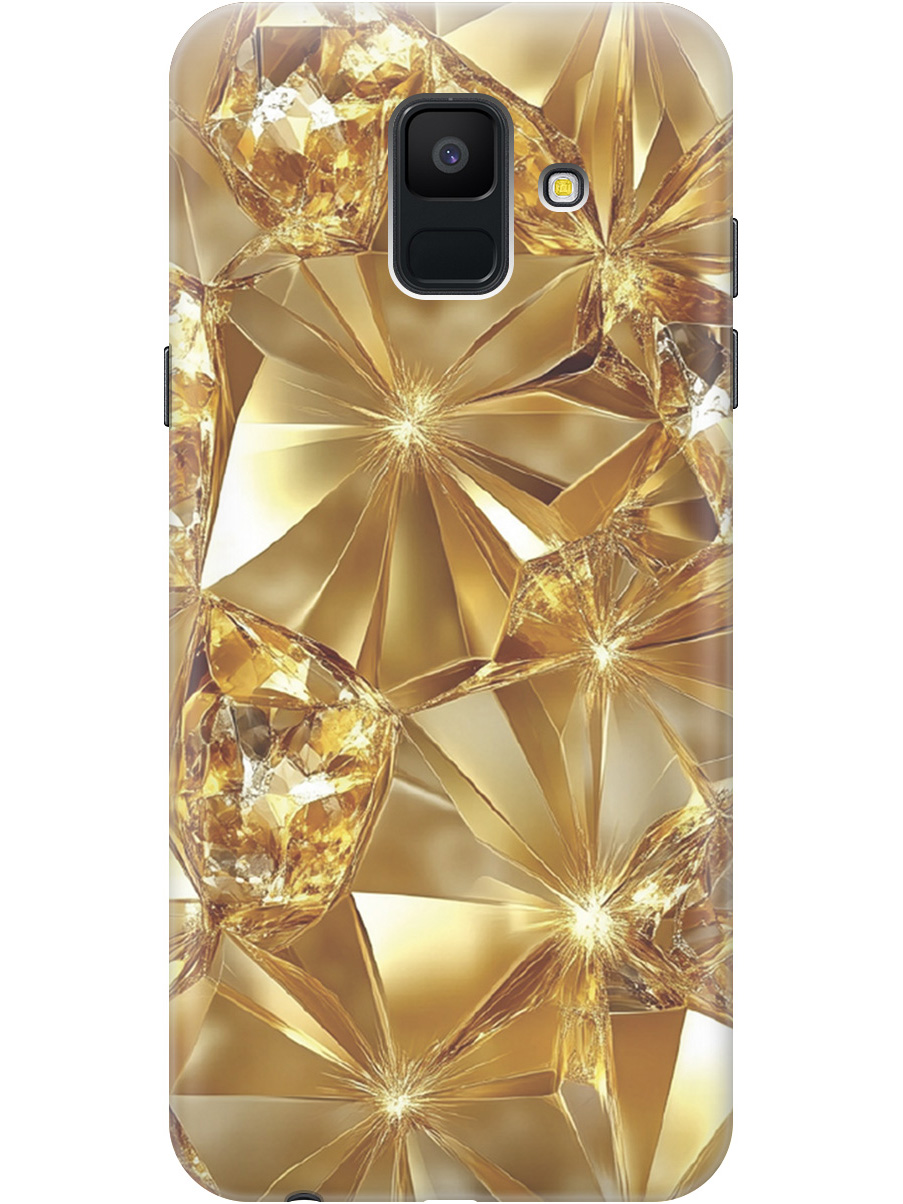 Силиконовый чехол на Samsung Galaxy A6 (2018) с принтом "Желтый сапфир", Прозрачный;золотистый, 717872032
Силиконовый чехол на Samsung Galaxy A6 (2018) с принтом "Желтый сапфир", Прозрачный;золотистый, 717872032
