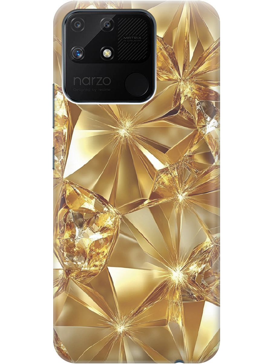 Силиконовый чехол на Realme narzo 50A с принтом "Желтый сапфир", Прозрачный;золотистый, 740189932
Силиконовый чехол на Realme narzo 50A с принтом "Желтый сапфир", Прозрачный;золотистый, 740189932
