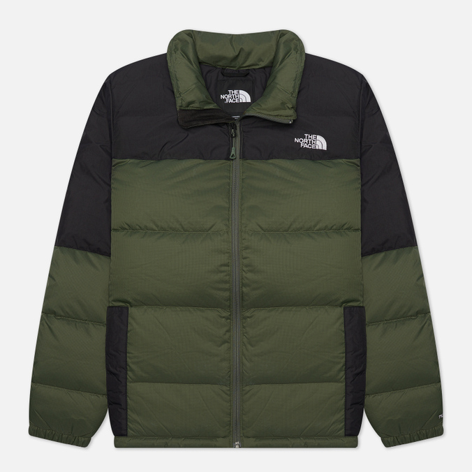 фото Пуховик мужской the north face ta4m9j зеленый xxl