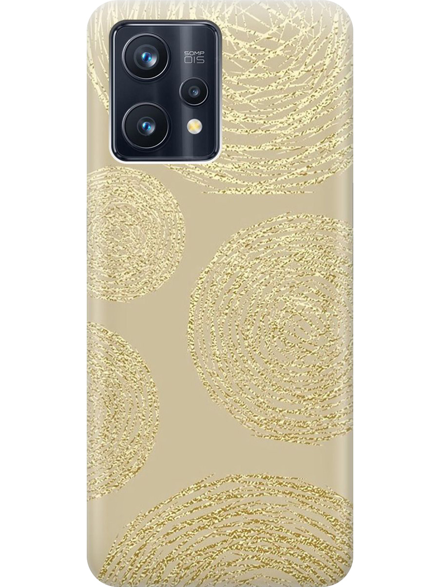 Силиконовый чехол на Realme 9 Pro+ с принтом "Золотые круги", Прозрачный;золотистый, 740189631
Силиконовый чехол на Realme 9 Pro+ с принтом "Золотые круги", Прозрачный;золотистый, 740189631
