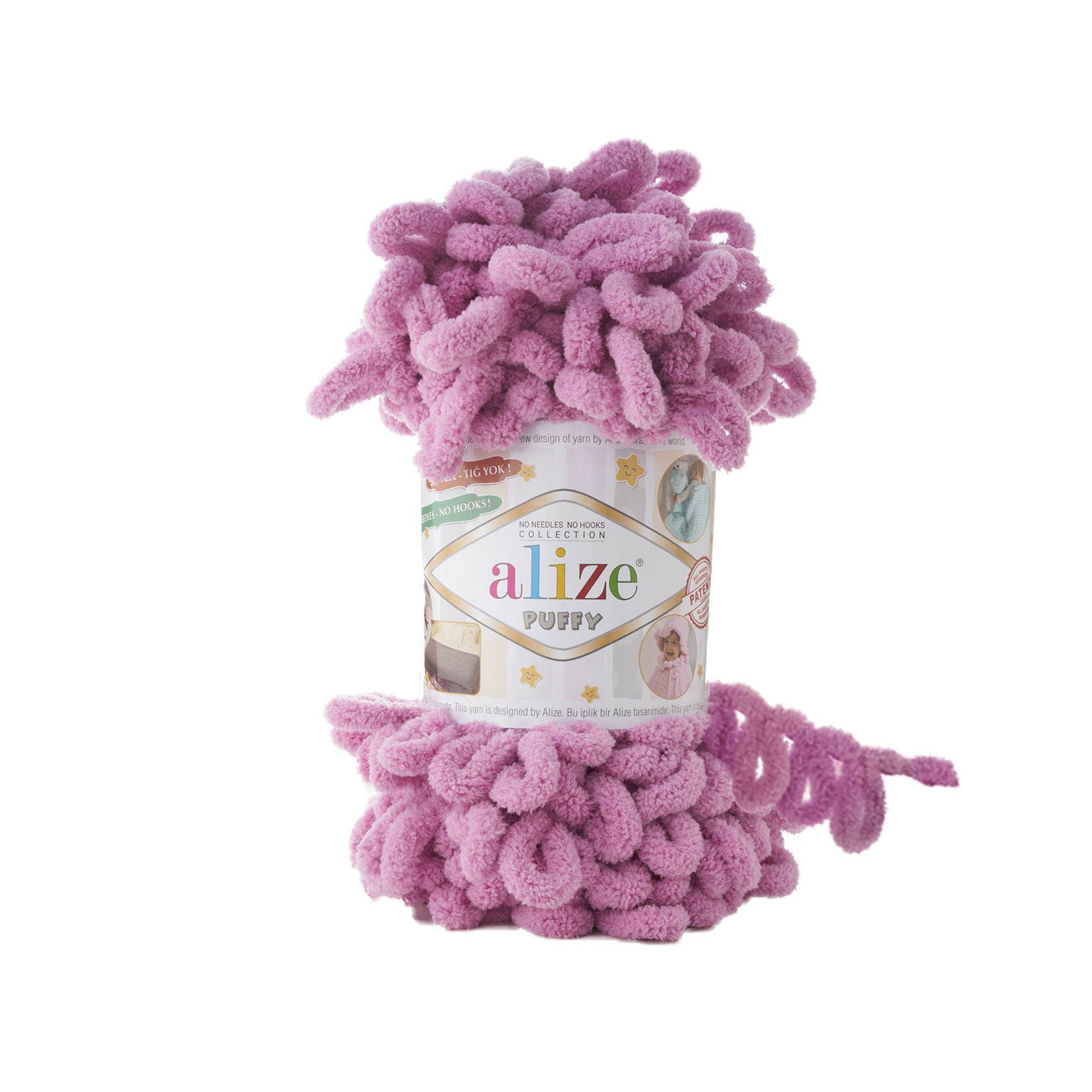 Пряжа Alize Puffy 100% микрополиэстер 9 м/100 гр 98 Сухая роза, 5 мотков, Розовый, Puffy NL01
Пряжа Alize Puffy 100% микрополиэстер 9 м/100 гр 98 Сухая роза, 5 мотков, Розовый, Puffy NL01