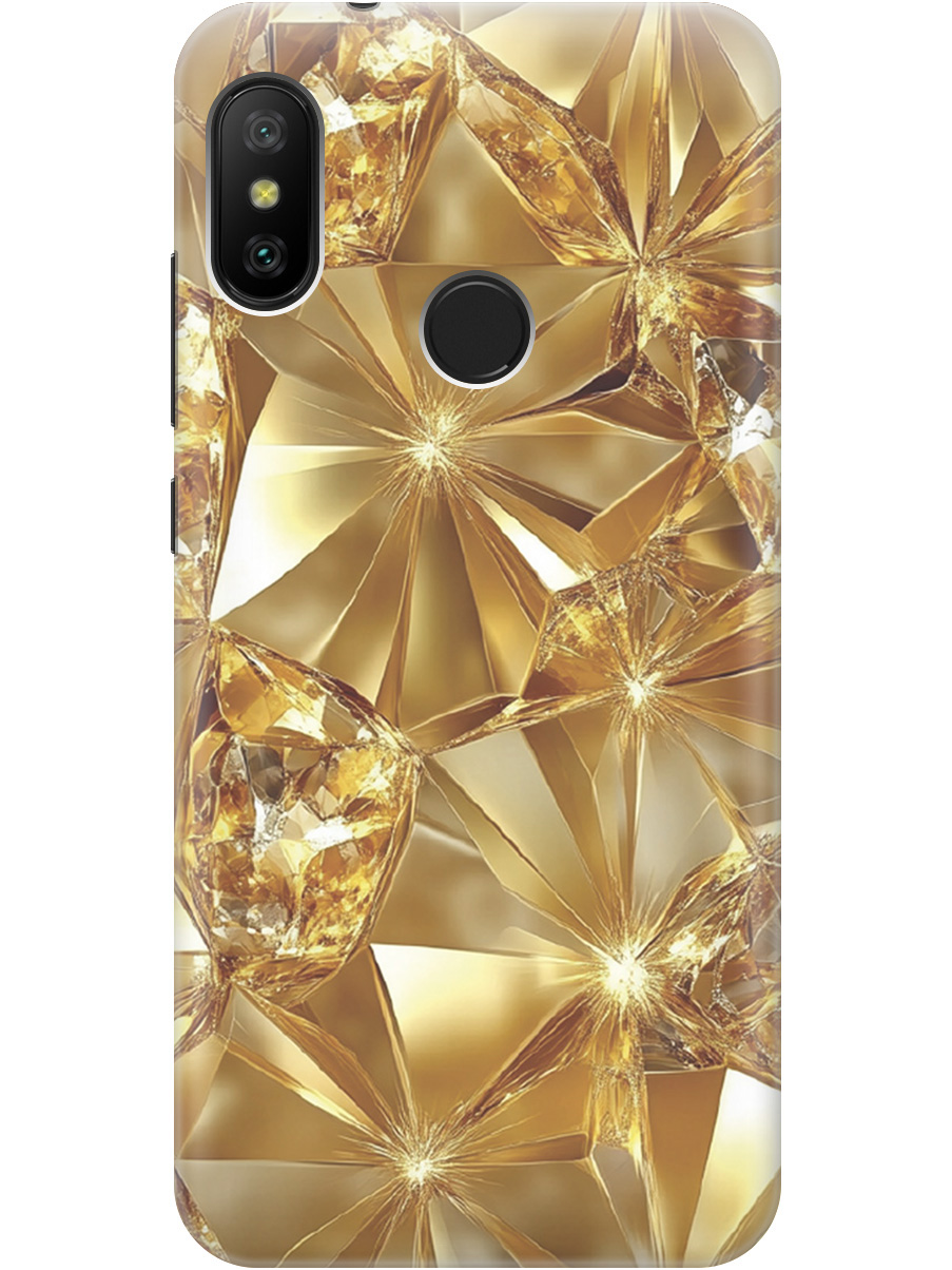Силиконовый чехол на Xiaomi Mi A2 Lite/Redmi 6 Pro с принтом "Желтый сапфир", Прозрачный;золотистый, 718586932
Силиконовый чехол на Xiaomi Mi A2 Lite/Redmi 6 Pro с принтом "Желтый сапфир", Прозрачный;золотистый, 718586932