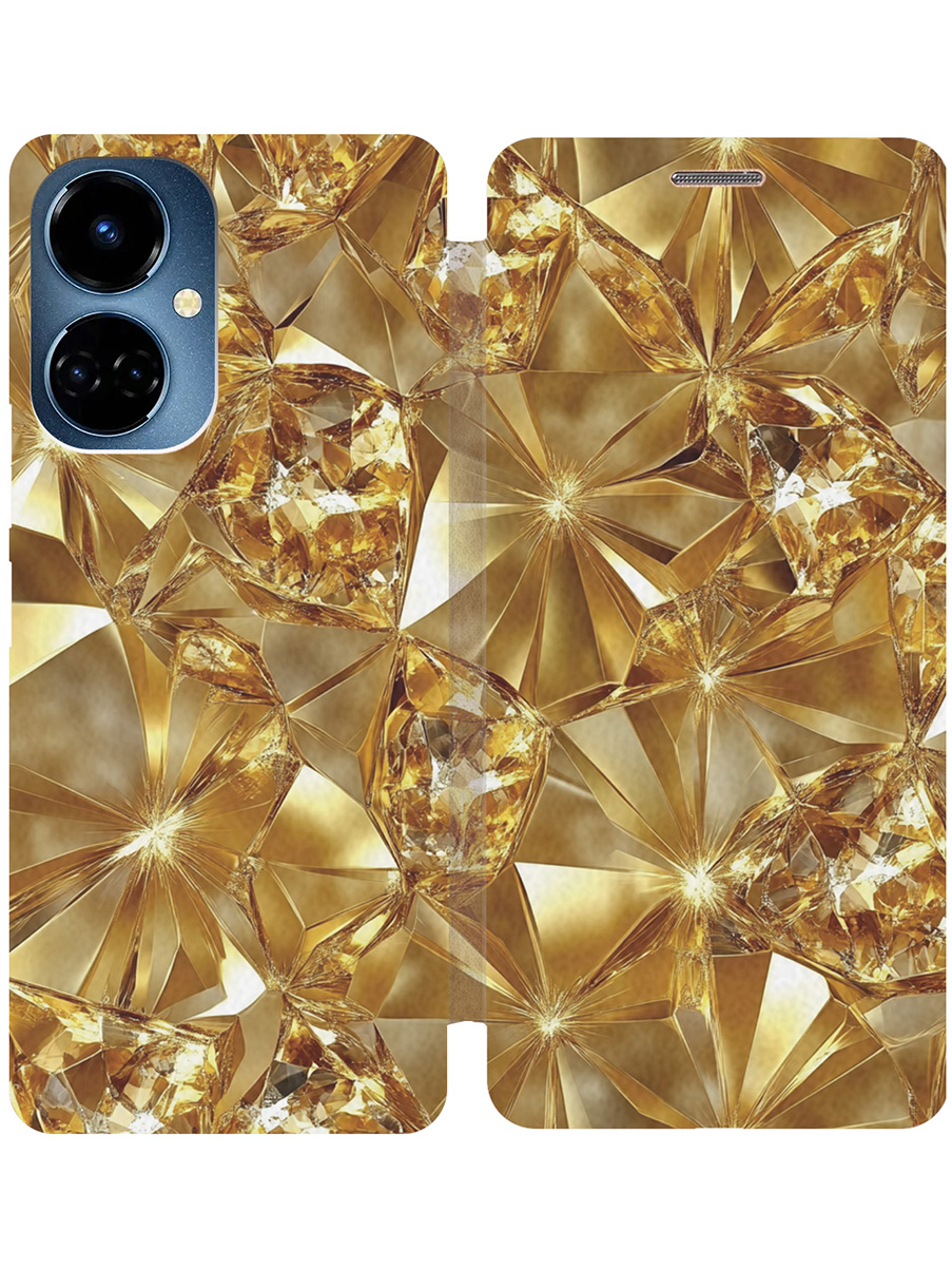 Чехол-книжка на Tecno Camon 19 / 19 Pro с принтом "Желтый сапфир" золотой, Золотистый, 778675832
Чехол-книжка на Tecno Camon 19 / 19 Pro с принтом "Желтый сапфир" золотой, Золотистый, 778675832
