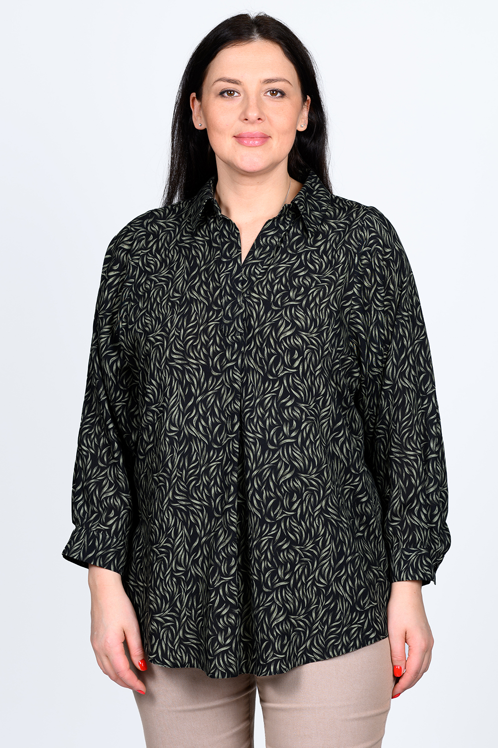 Блуза женская SVESTA C2820 черная 66 RU, Черный, C2820 
Блуза женская SVESTA C2820 черная 66 RU, Черный, C2820