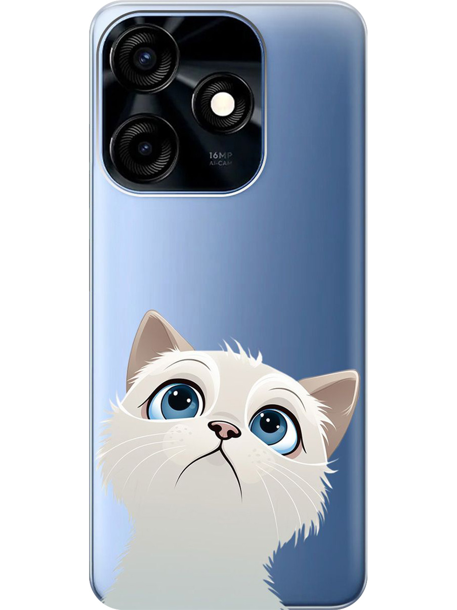 Силиконовый чехол на Tecno Spark 10/10C с принтом "Белый котик" прозрачный, Прозрачный;белый, 769297811
Силиконовый чехол на Tecno Spark 10/10C с принтом "Белый котик" прозрачный, Прозрачный;белый, 769297811