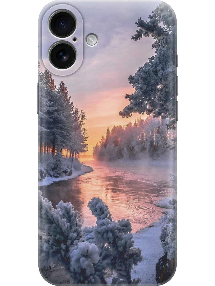 Силиконовый чехол на Apple iPhone 16 Plus с принтом "Река в заснеженном лесу", Прозрачный;белый;черный, 785197141
Силиконовый чехол на Apple iPhone 16 Plus с принтом "Река в заснеженном лесу", Прозрачный;белый;черный, 785197141