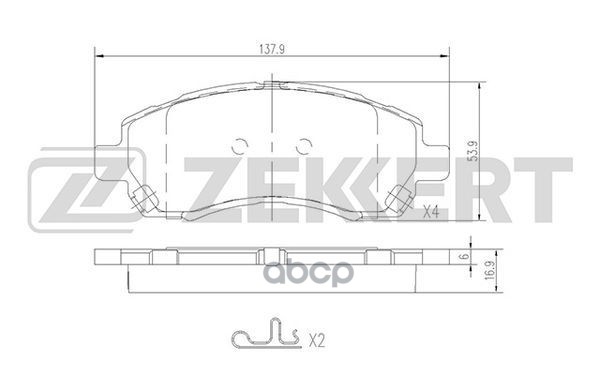 Колодки Торм. Диск. Передн. Subaru Impreza (Gd Gg Gf Gm) 96- Legacy (Bd Bg Bk Bh) 96- Zekk
Колодки Торм. Диск. Передн. Subaru Impreza (Gd Gg Gf Gm) 96- Legacy (Bd Bg Bk Bh) 96- Zekk