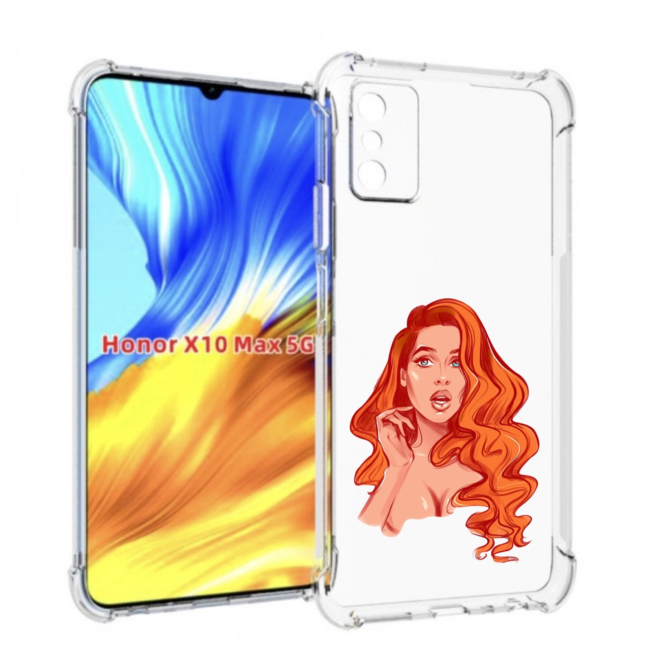 Чехол MyPads рыжая-девушка-модельной-внешности женский для Honor X10 Max, Прозрачный, Tocco
Чехол MyPads рыжая-девушка-модельной-внешности женский для Honor X10 Max, Прозрачный, Tocco